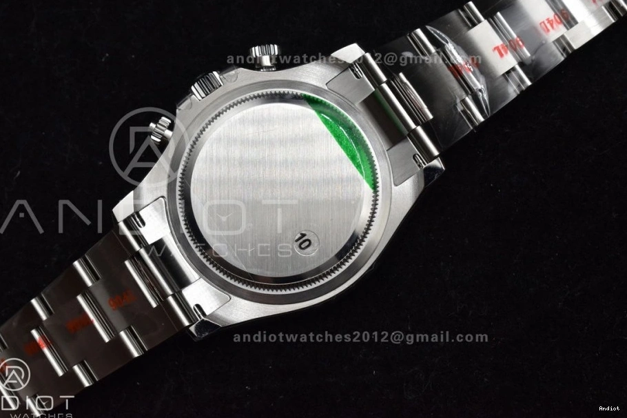 Movement Black 1:1 VS Daytona Dial Steel SBF 126500 Rolex 904L in Factory SL4801 0801